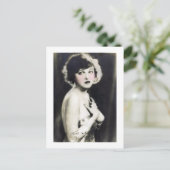 Corinne Griffith Silent Era Film Star Postkarte (Stehend Vorderseite)