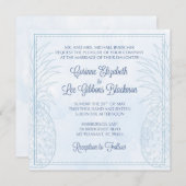 Corinne und Lee Einladung (Vorne/Hinten)