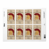 Corinthian Helmet Buchzeichen (Vorne)