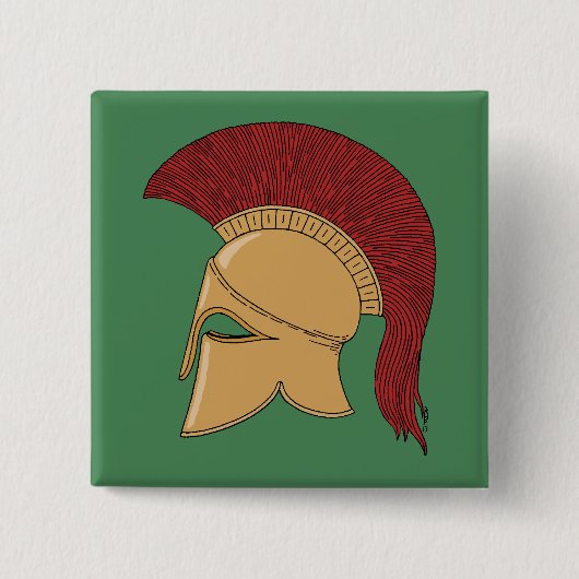 Corinthian Helmet Button (Vorderseite)