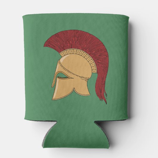 Corinthian Helmet Dosenkühler (Rückseite)