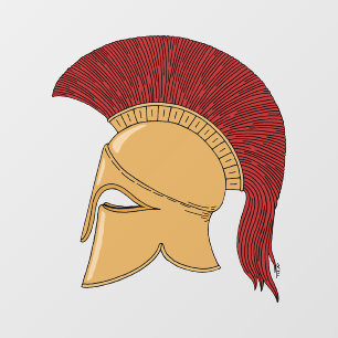 Corinthian Helmet Fensteraufkleber