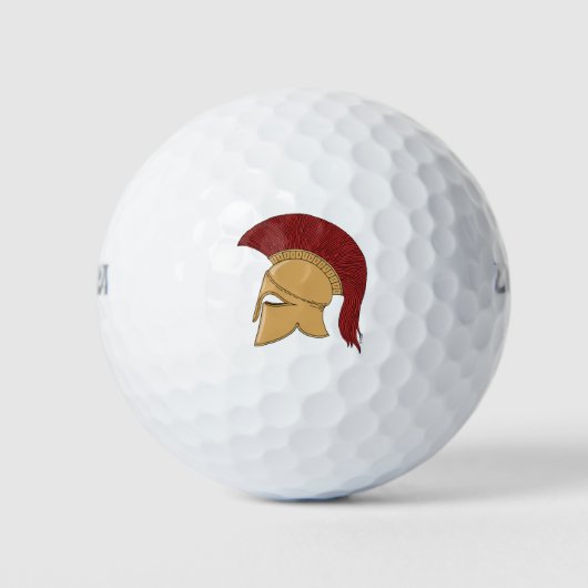 Corinthian Helmet Golfball (Vorderseite)