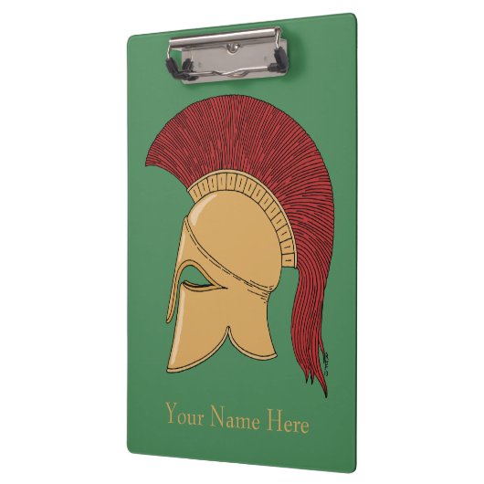 Corinthian Helmet Klemmbrett (Links)