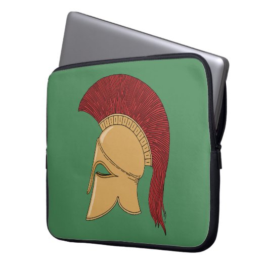 Corinthian Helmet Laptopschutzhülle (Vorderseite Links)