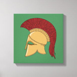 Corinthian Helmet Leinwanddruck
