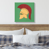 Corinthian Helmet Leinwanddruck (Insitu (Schlafzimmer))