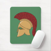 Corinthian Helmet Mousepad (Mit Mouse)