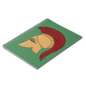 Corinthian Helmet Notizblock (Linke Seite)