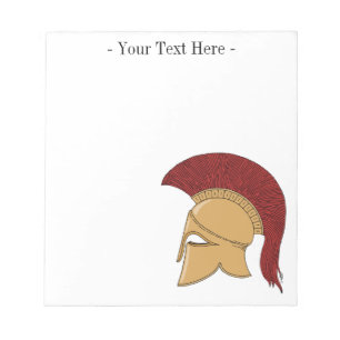 Corinthian Helmet Notizblock