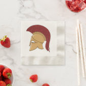 Corinthian Helmet Serviette (Beispiel)