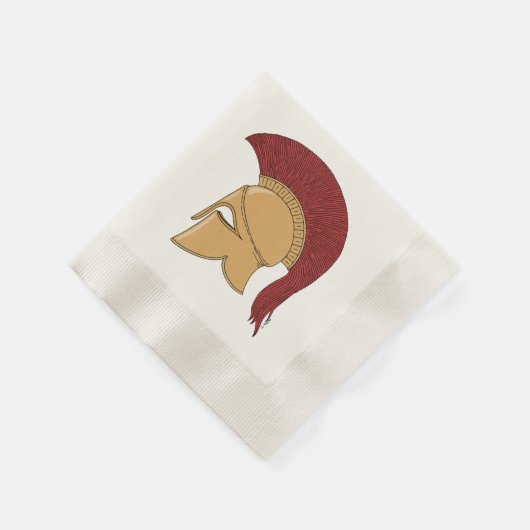 Corinthian Helmet Serviette (Ecke)