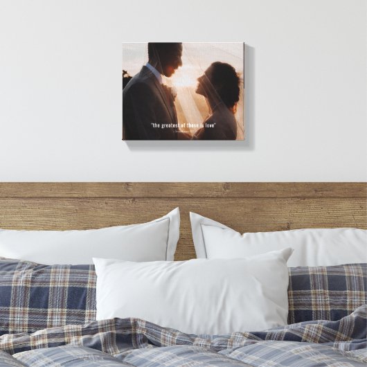 Corinthians Custom Foto Canvas Print Leinwanddruck (Insitu (Schlafzimmer))