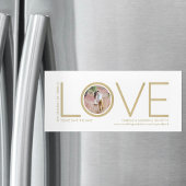 Corinthians Verse Liebe Foto Hochzeit Speichern Si Magneteinladung