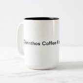 Corinthos Kaffee-Tasse Zweifarbige Tasse (Vorderseite Links)