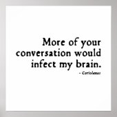 Coriolanus Insult (16. Poster (Vorne)