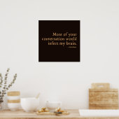 Coriolanus Insult (16. Poster (Küche)