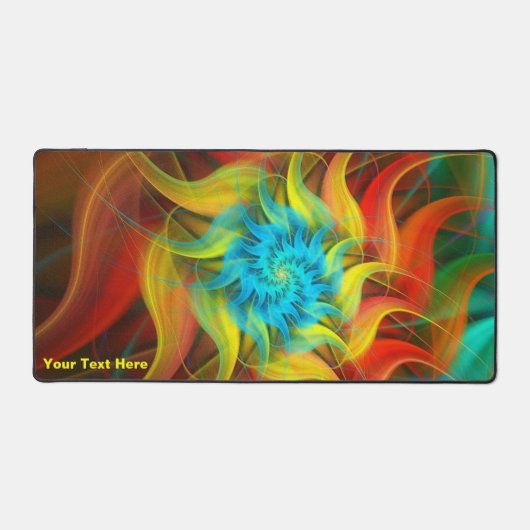 Coriolis Bloom Schreibtischunterlage (Vorderseite)