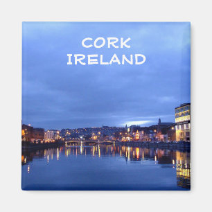 Cork at Night, Irland Magnet