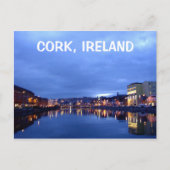 Cork at Night, Irland Postkarte (Vorderseite)