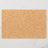 Cork Board Briefpapier (Vorderseite)