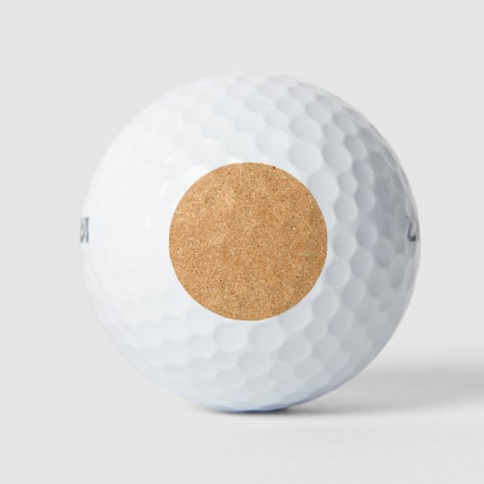 Cork Board Golfball (Vorderseite)