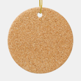 Cork Board Keramik Ornament