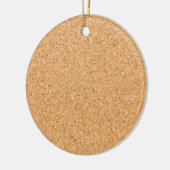 Cork Board Keramik Ornament (Links)