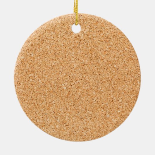 Cork Board Keramik Ornament (Hinten)