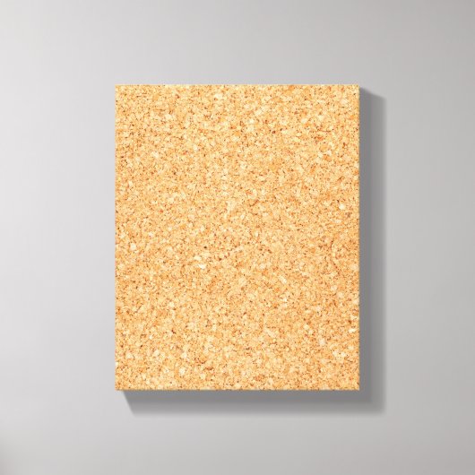 Cork Board Leinwanddruck (Vorderseite)