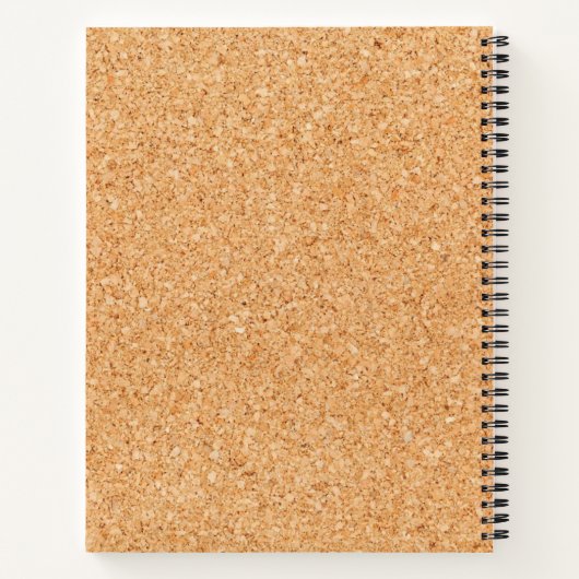 Cork Board Notizblock (Rückseite)