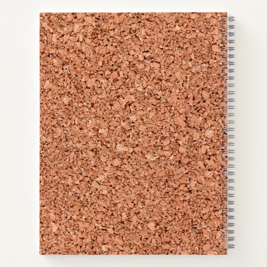 Cork Board Notizblock (Rückseite)