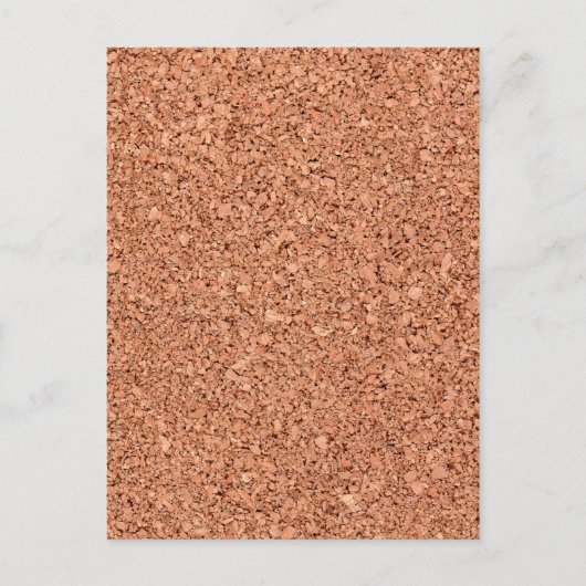 Cork Board Postkarte (Vorderseite)