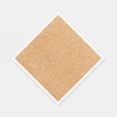 Cork Board Serviette (Ecke)