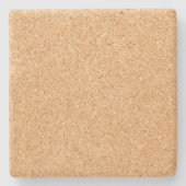 Cork Board Steinuntersetzer (Vorderseite)