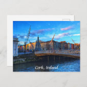 Cork City, Ireland Postcard Postkarte (Vorne/Hinten)