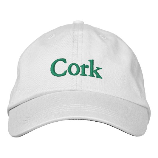 Cork City Pride Bestickte Baseballkappe (Vorderseite)