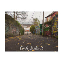 Cork Ireland Street Art Fotografie Postcard