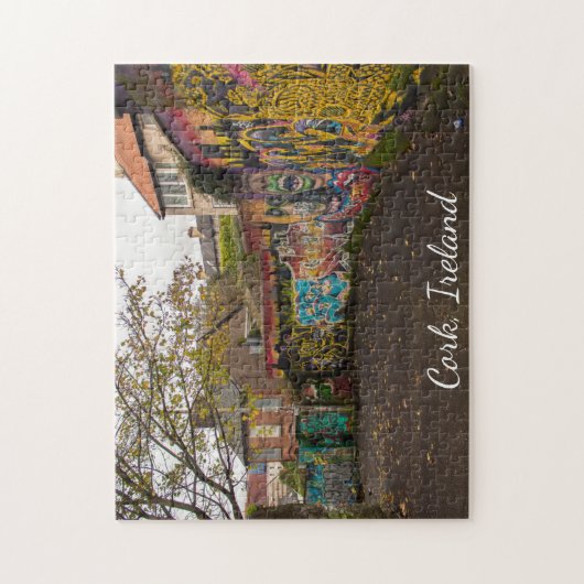 Cork Ireland Street Art Fotografy Puzzle (Vertikal)