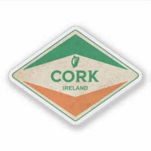 Cork Ireland Vintag Aufkleber