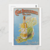 Cork Ireland Whiskey Distillery Postcard Postkarte (Vorne/Hinten)