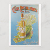 Cork Ireland Whiskey Distillery Postcard Postkarte (Vorderseite)