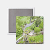 Cork, Irland. Das berüchtigte Schloss Blarney Magnet (Vorderseite/Rückseite)
