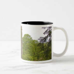 Cork, Irland. Die berüchtigte Burg Blarney 2 Zweifarbige Tasse