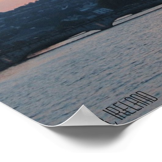 Cork, Irland (Plakat) Poster (Ecke)