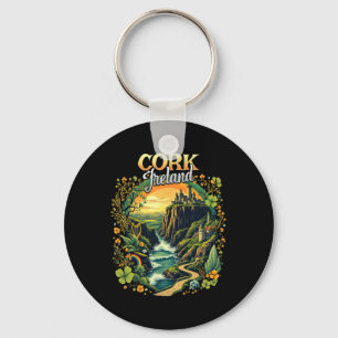 Cork Irland Urlaub Reise Reise Irische Souvenir  Schlüsselanhänger