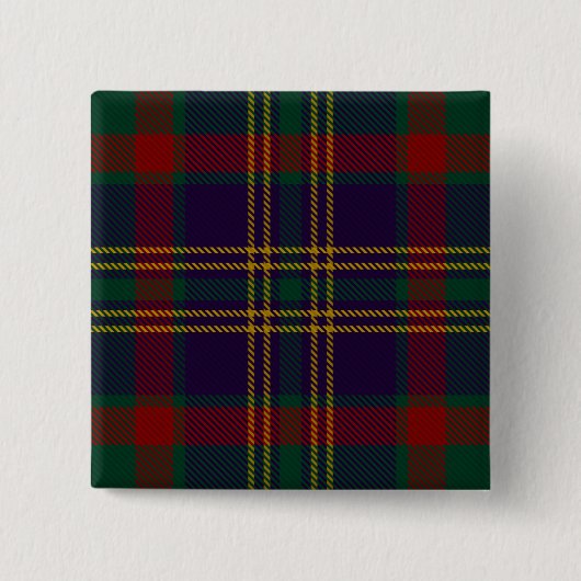 Cork Landkreis Irish Tartan Button (Vorderseite)