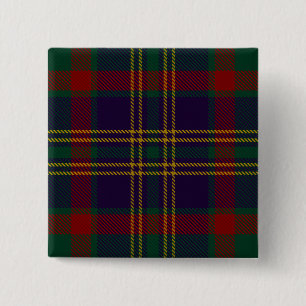 Cork Landkreis Irish Tartan Button
