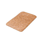 Cork Look Bath Mat Mats Badematte (Schrägansicht)