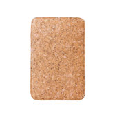 Cork Look Bath Mat Mats Badematte (Vorderseite Vertikal)